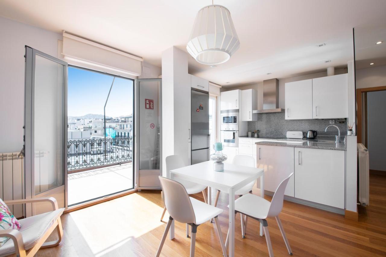 Modern Apartment With Spacious Terrace San Sebastián Exteriör bild